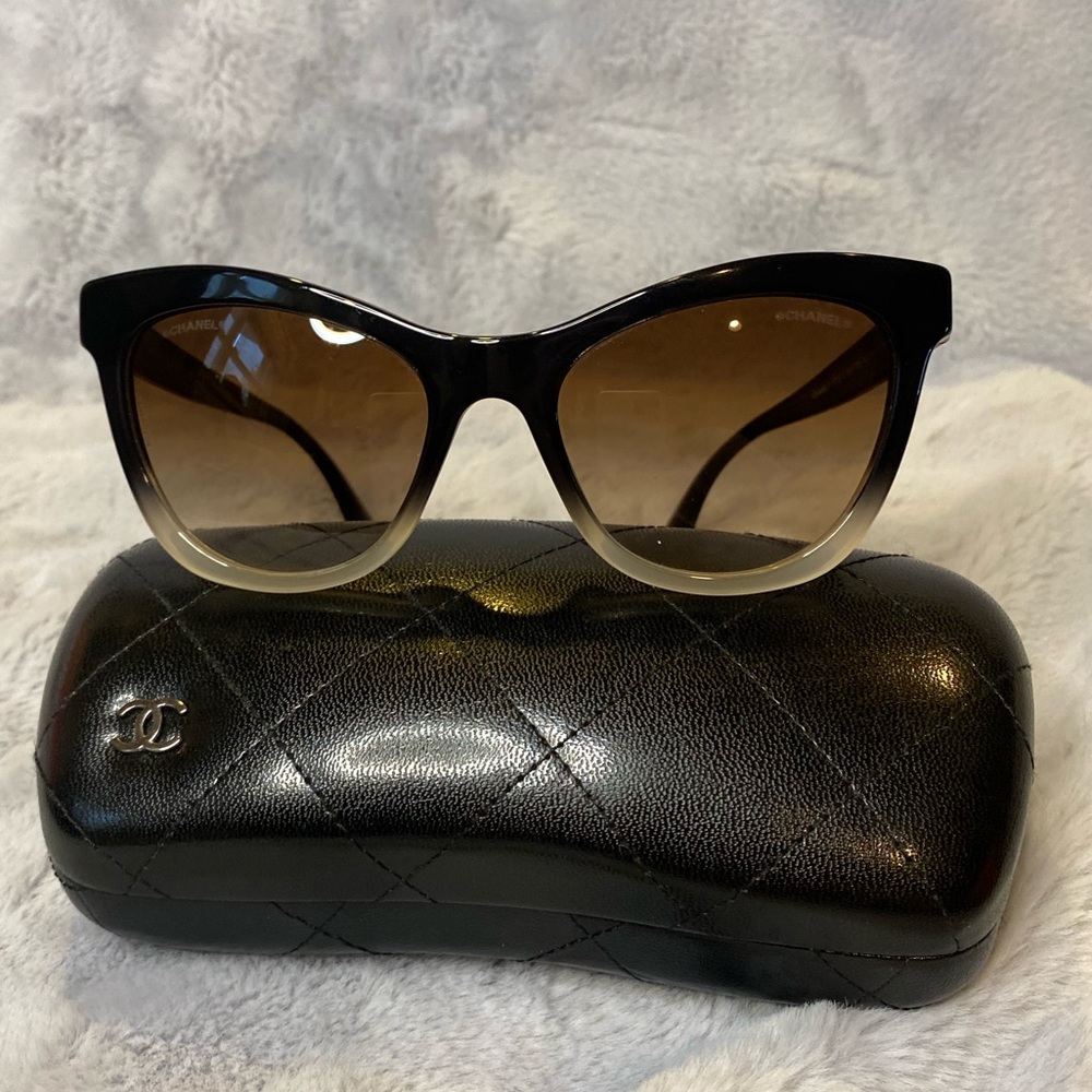 Chanel Ombré sunglasses Cat eye - Picture 8 of 13